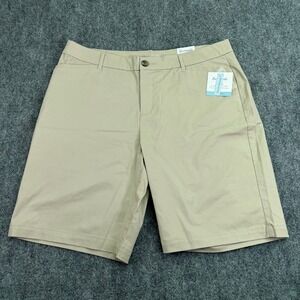 Croft & Barrow Shorts Womens 18 (38x10) Khaki Bermuda Mid Rise Secretly Slimming